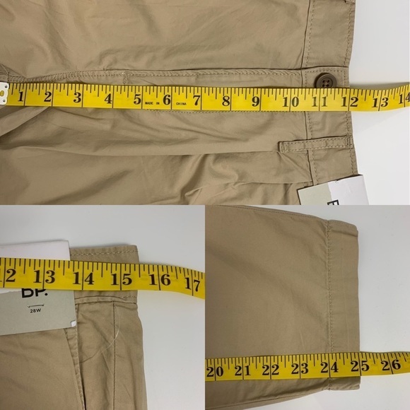 Nordstrom Bp lightweight Cargo pants Beige Wash Sz 28 NWT - Picture 9 of 11